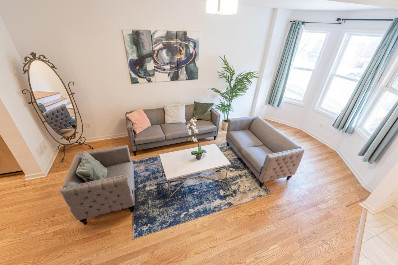 泽西Tranquil Town House With Parking And Laundry - Just 25 Minutes To Time Square!别墅 外观 照片