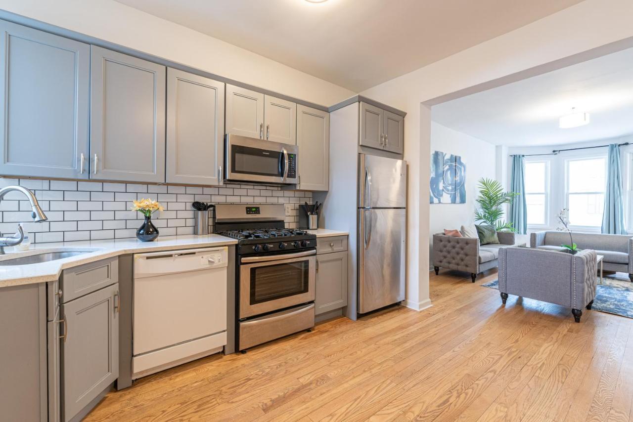 泽西Tranquil Town House With Parking And Laundry - Just 25 Minutes To Time Square!别墅 外观 照片