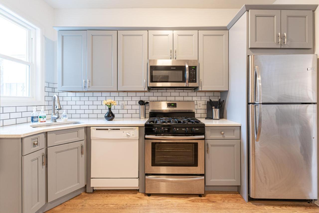 泽西Tranquil Town House With Parking And Laundry - Just 25 Minutes To Time Square!别墅 外观 照片