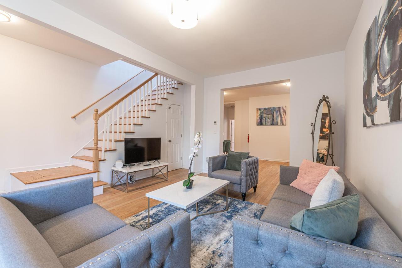 泽西Tranquil Town House With Parking And Laundry - Just 25 Minutes To Time Square!别墅 外观 照片