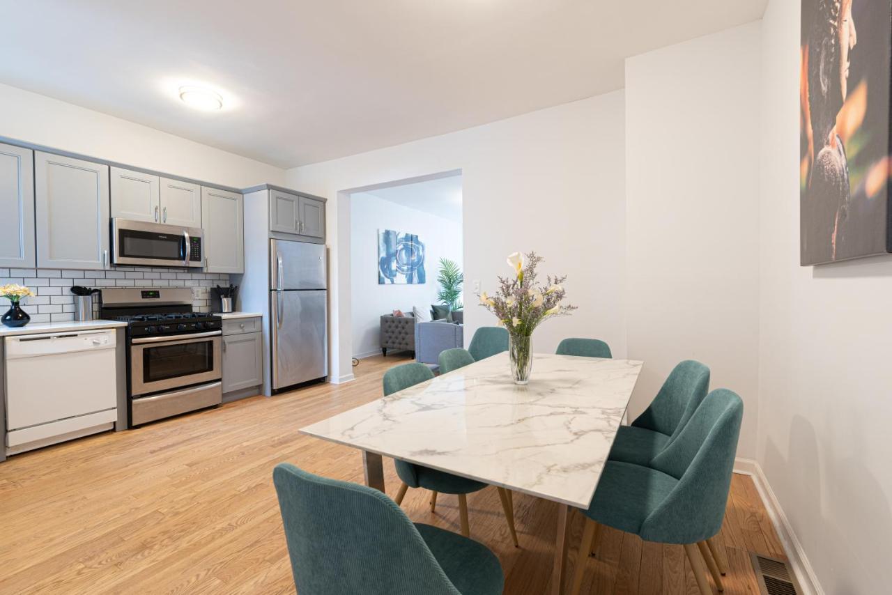 泽西Tranquil Town House With Parking And Laundry - Just 25 Minutes To Time Square!别墅 外观 照片